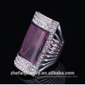 Design de anéis de noivado egípcio com pedras preciosas anel de jóias de cristal para mulheres jóias ródio é sua boa escolha